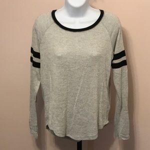 SO Varsity Stripe Lightweight Long Sleeve Tee